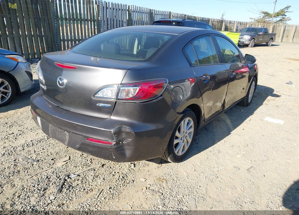 2012 MAZDA 3 I TOURING VIN: JM1BL1V8XC1591182