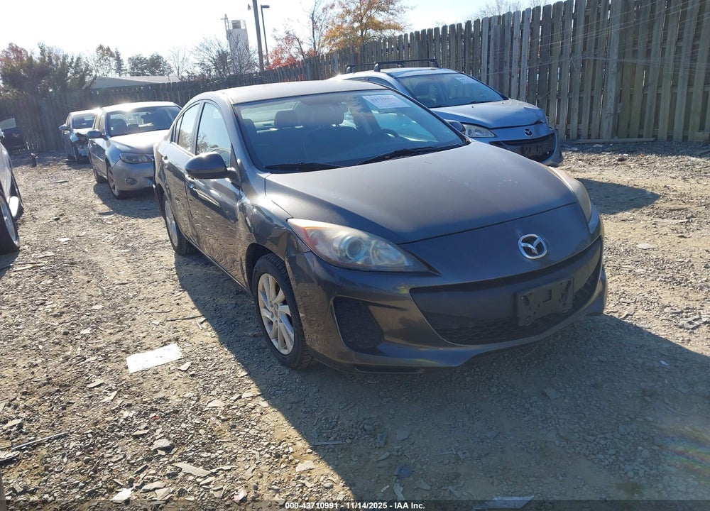 2012 MAZDA 3 I TOURING VIN: JM1BL1V8XC1591182