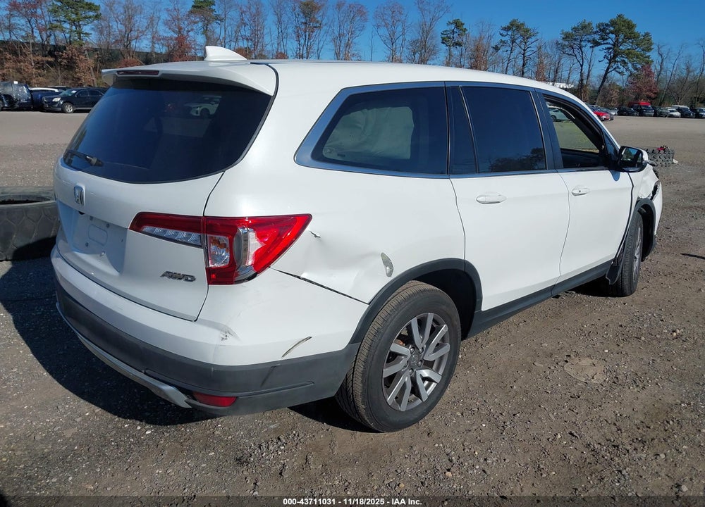 2022 HONDA PILOT VIN: 5FNYF6H53NB034902