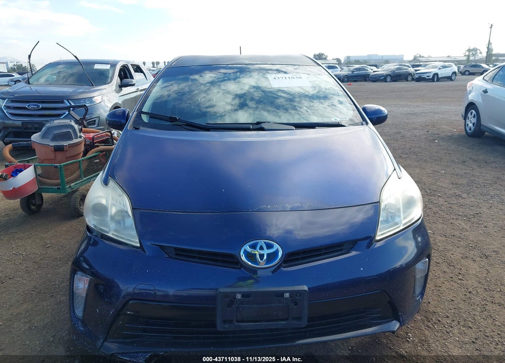 2014 TOYOTA PRIUS TWO VIN: JTDKN3DU9E1835136
