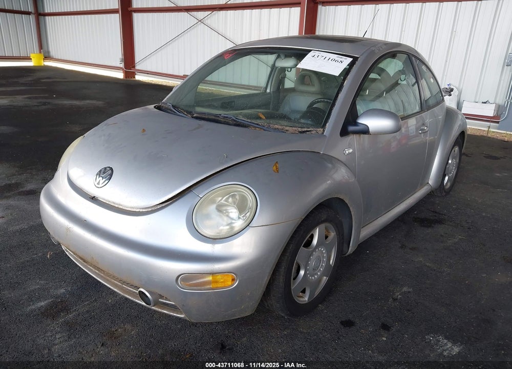2001 VOLKSWAGEN NEW BEETLE GLS VIN: 3VWCK21C41M458356