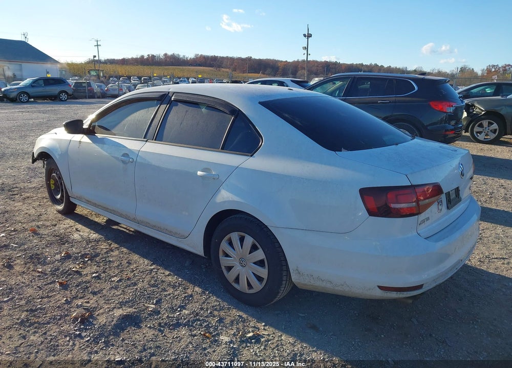 2016 VOLKSWAGEN JETTA 1.4T S VIN: 3VW167AJ3GM306360