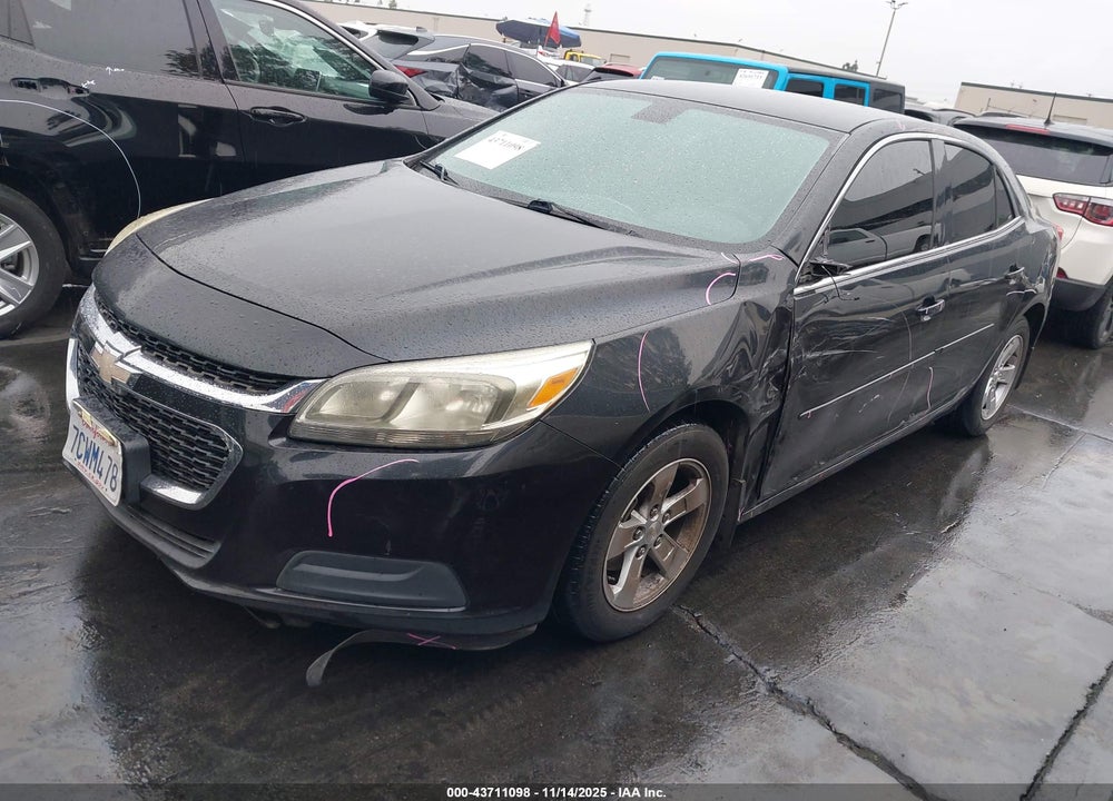 2014 CHEVROLET MALIBU 1LS VIN: 1G11B5SLXEF139973