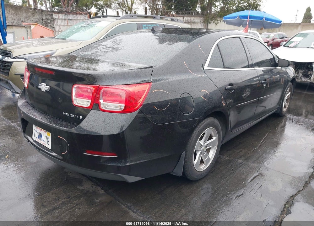 2014 CHEVROLET MALIBU 1LS VIN: 1G11B5SLXEF139973