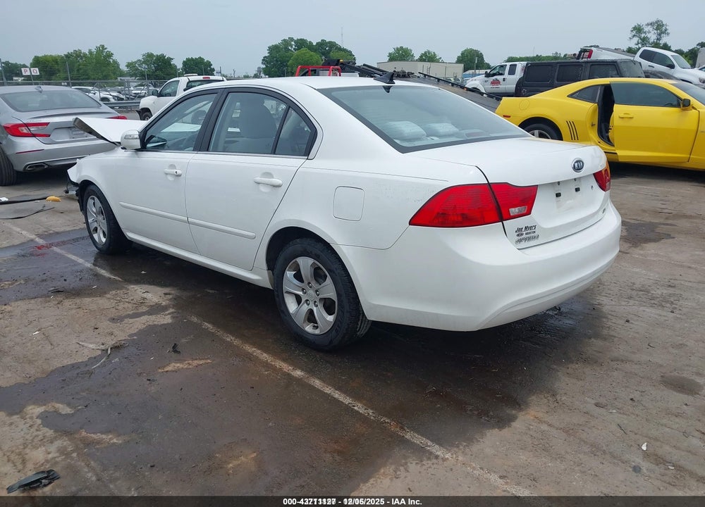 2009 KIA OPTIMA LX VIN: KNAGE228995293652