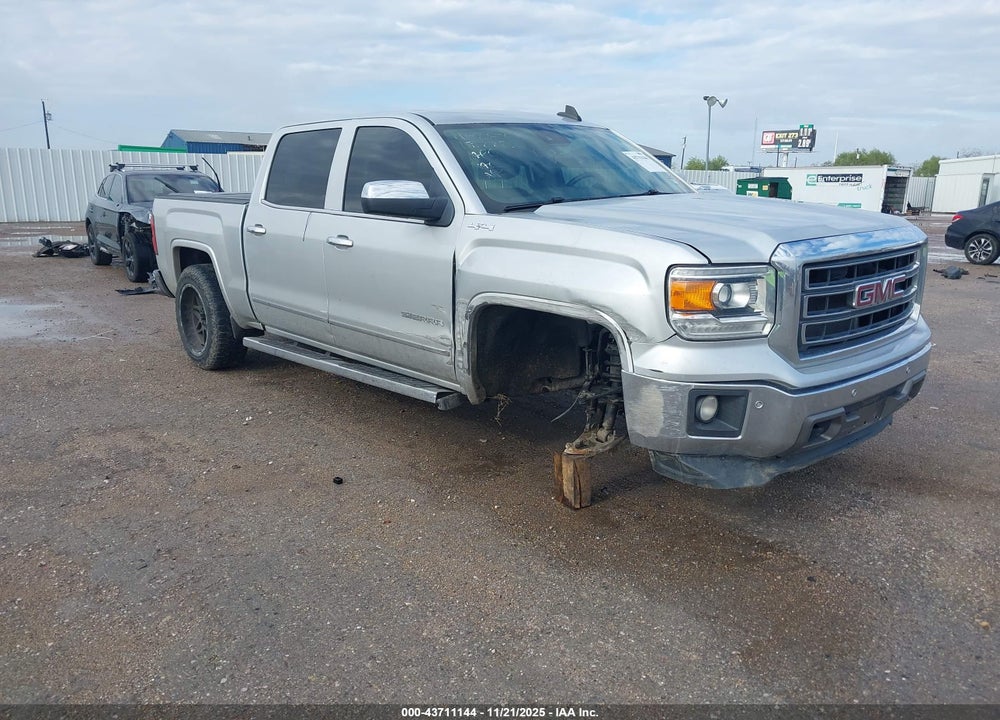 2015 GMC SIERRA 1500 SLT VIN: 3GTU2VEC3FG476923