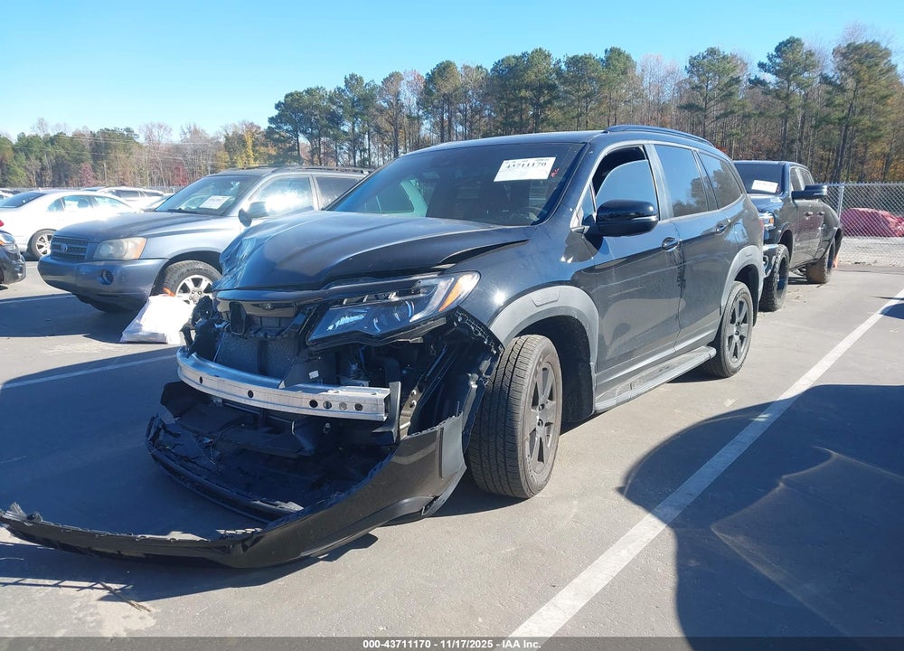 2022 HONDA PILOT AWD TRAILSPORT VIN: 5FNYF6H8XNB064361