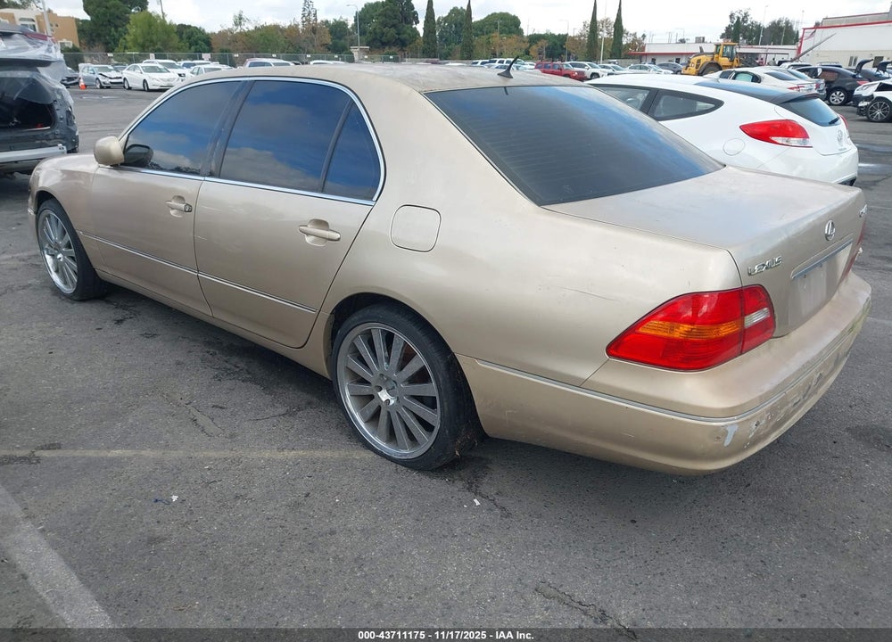 2001 LEXUS LS 430 VIN: JTHBN30F210039477