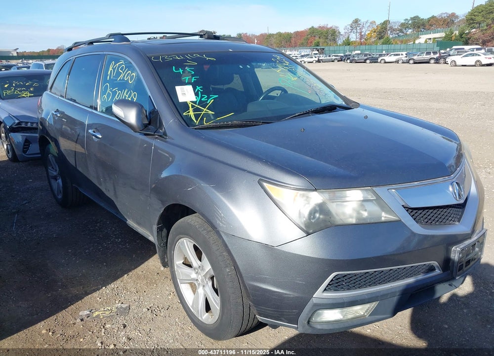 2011 ACURA MDX TECHNOLOGY PACKAGE VIN: 2HNYD2H69BH515664