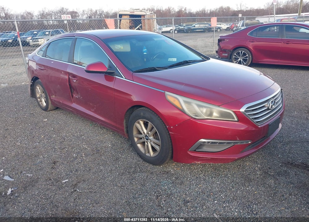 2015 HYUNDAI SONATA SE VIN: 5NPE24AF1FH229390