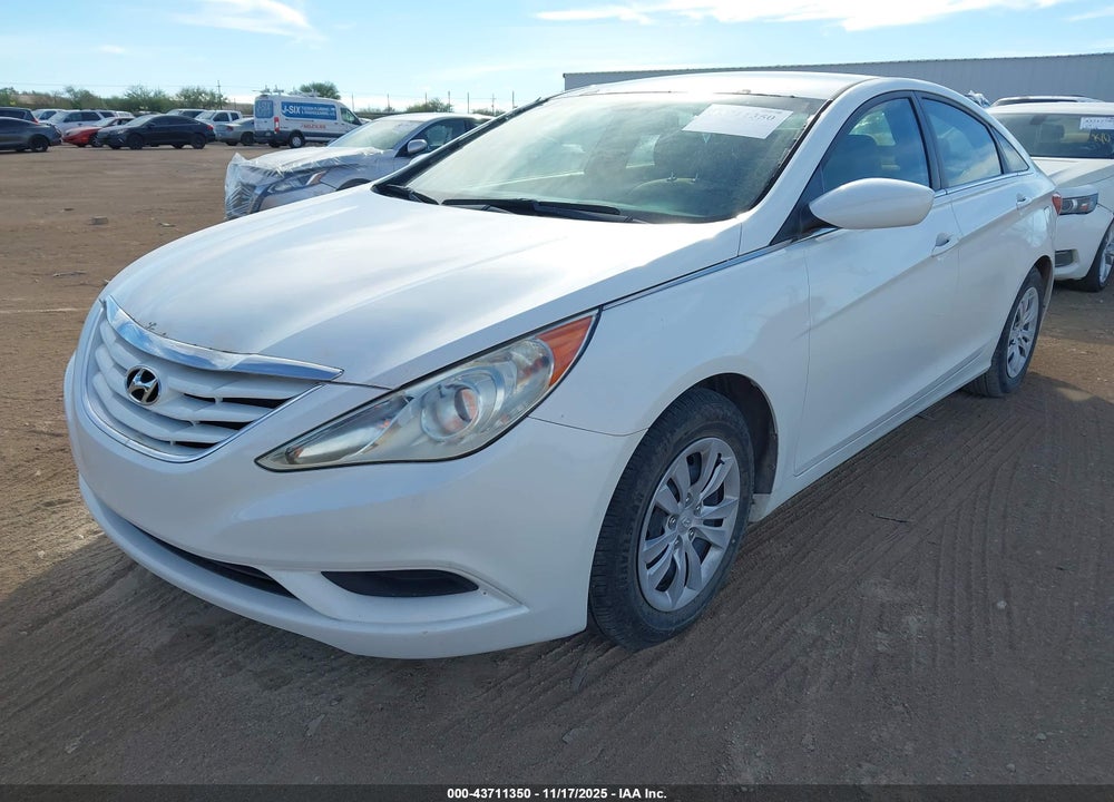 2011 HYUNDAI SONATA GLS VIN: 5NPEB4AC1BH187156