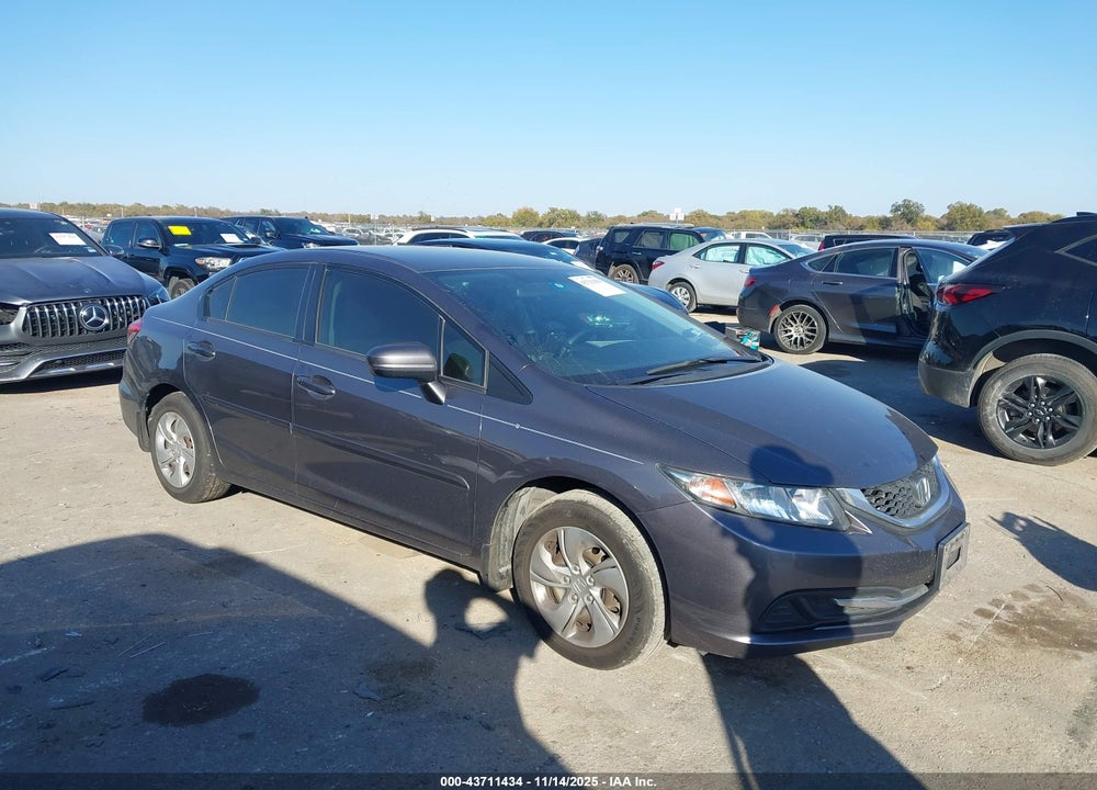 2015 HONDA CIVIC LX VIN: 19XFB2F54FE071723