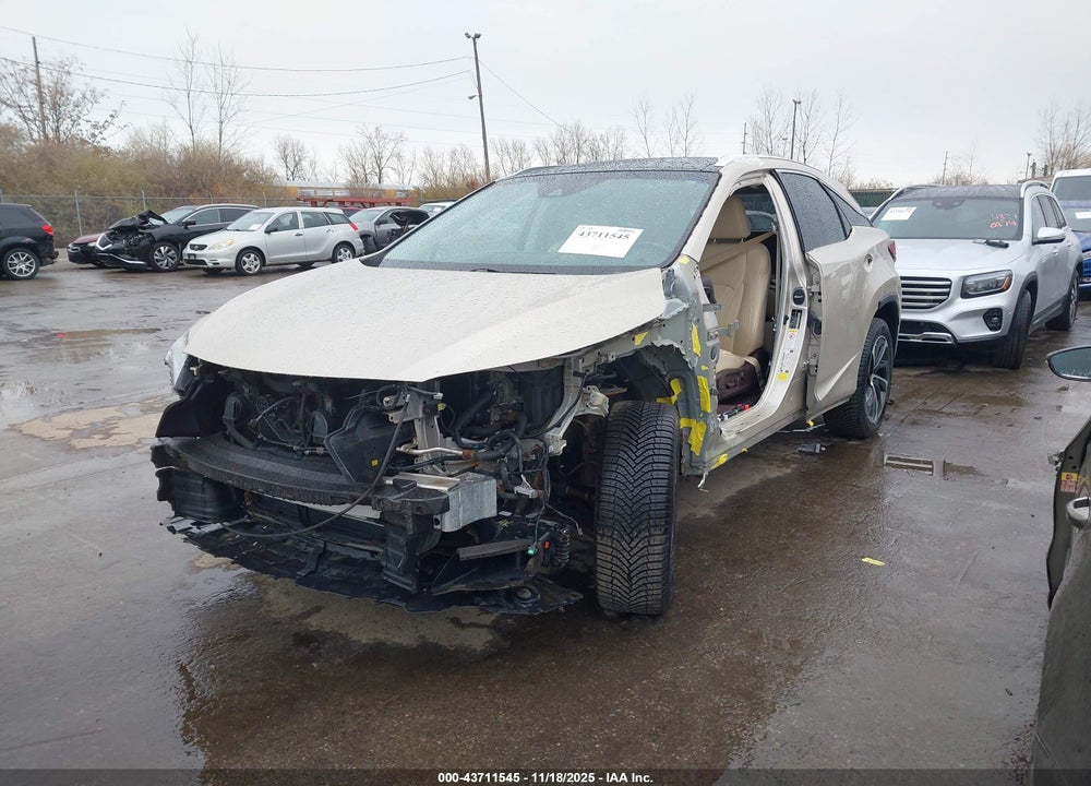 2017 LEXUS RX 450H VIN: 2T2BGMCA1HC019573