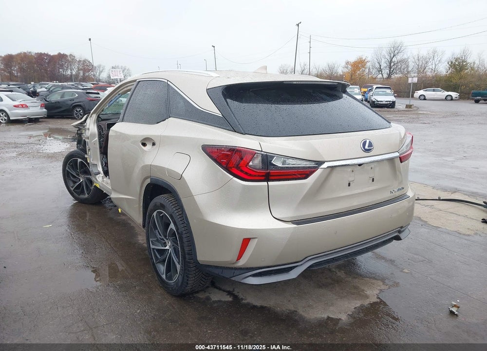 2017 LEXUS RX 450H VIN: 2T2BGMCA1HC019573