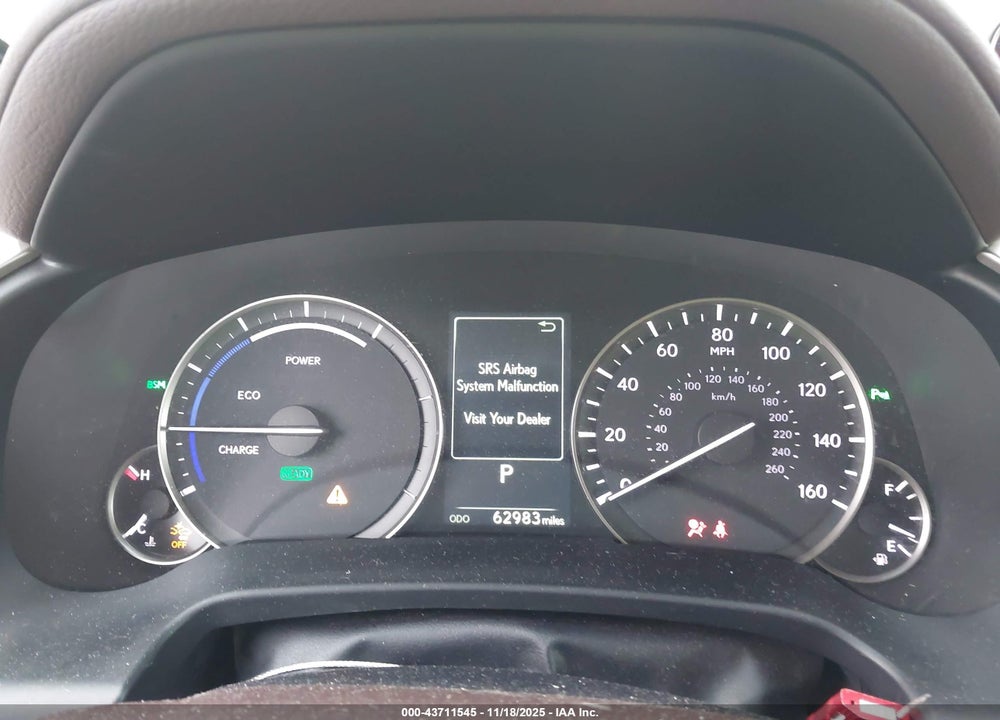 2017 LEXUS RX 450H VIN: 2T2BGMCA1HC019573