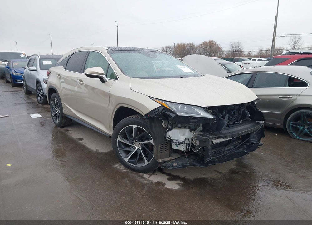 2017 LEXUS RX 450H VIN: 2T2BGMCA1HC019573