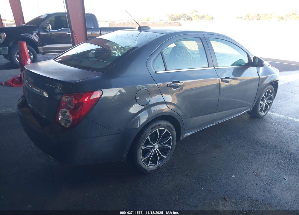2016 CHEVROLET SONIC LT AUTO VIN: 1G1JC5SG7G4119971