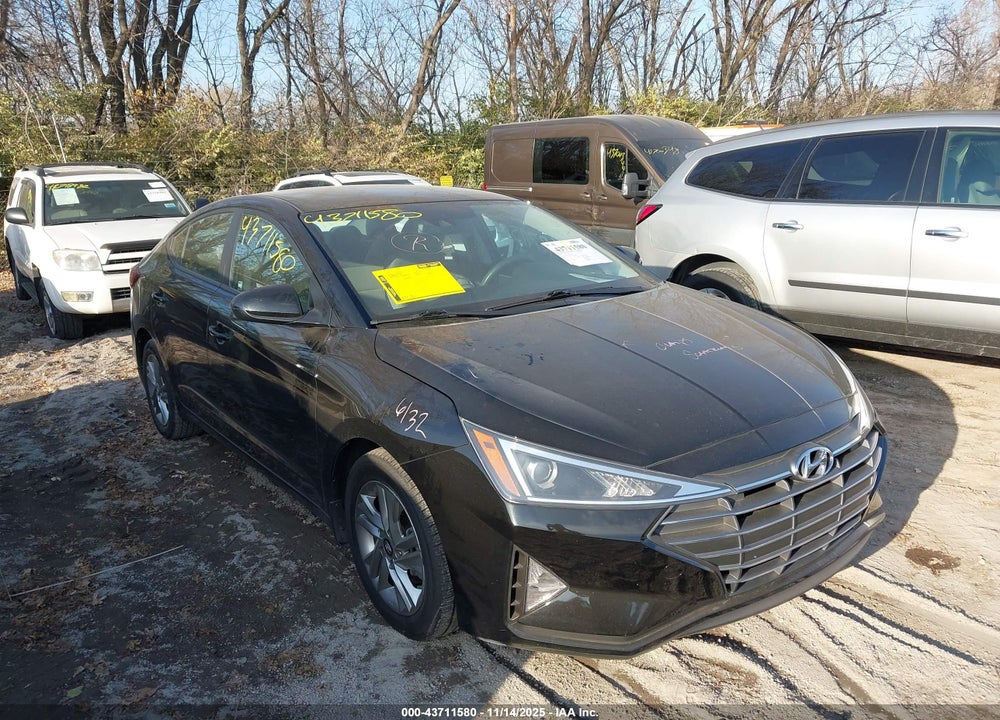 2019 HYUNDAI ELANTRA SEL VIN: KMHD84LF1KU874639