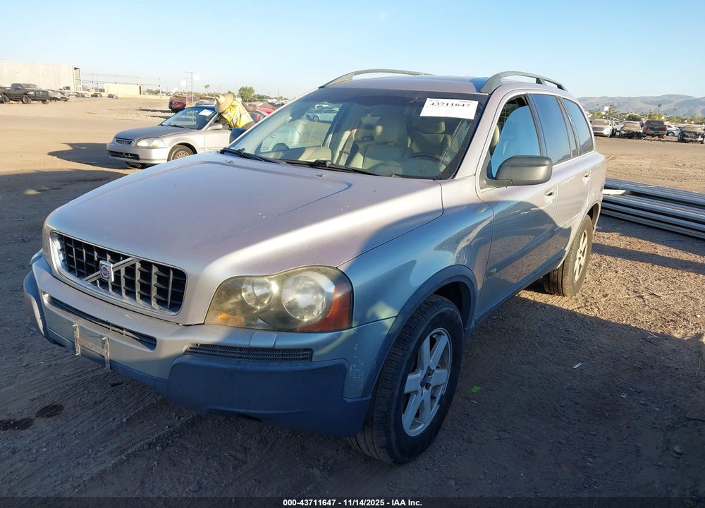 2004 VOLVO XC90 2.5T VIN: YV1CY59H641058023