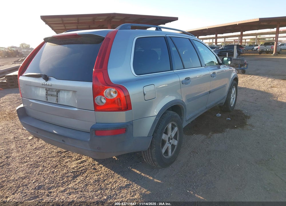 2004 VOLVO XC90 2.5T VIN: YV1CY59H641058023