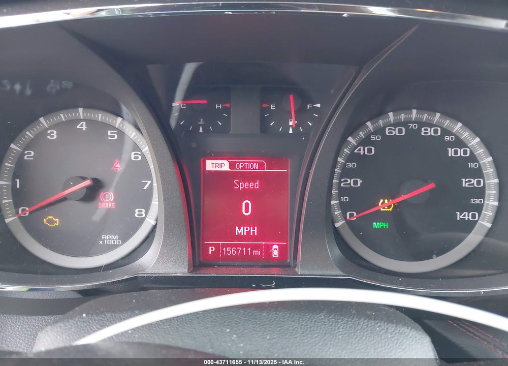 2013 GMC TERRAIN DENALI VIN: 2GKALYEK8D6171309