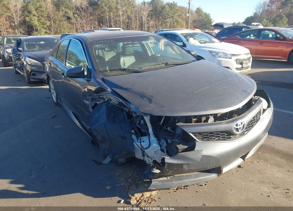 2012 TOYOTA CAMRY SE VIN: 4T1BF1FK9CU153510
