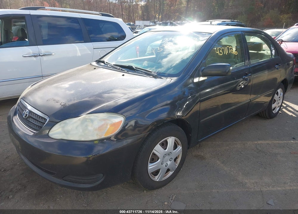 2006 TOYOTA COROLLA LE VIN: 2T1BR32E86C679541