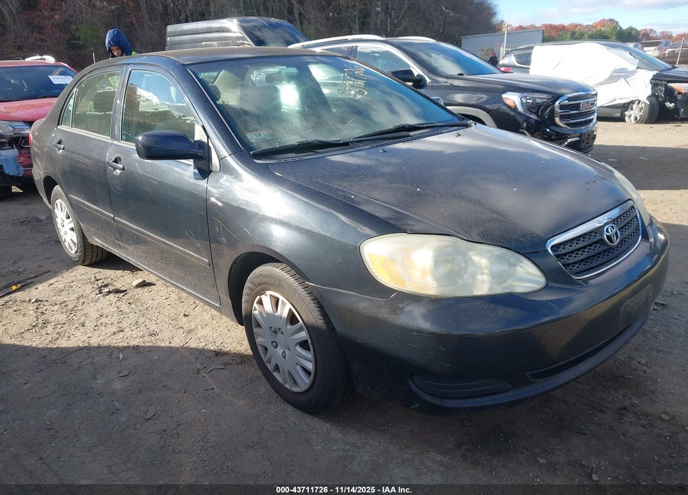2006 TOYOTA COROLLA LE VIN: 2T1BR32E86C679541
