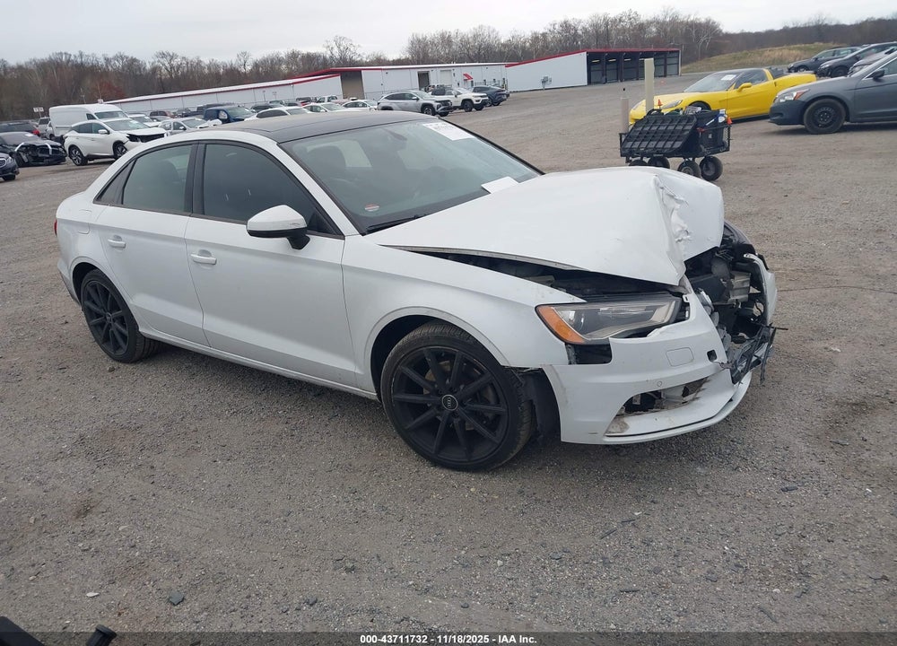2016 AUDI A3 2.0T PREMIUM VIN: WAUB8GFF7G1011634