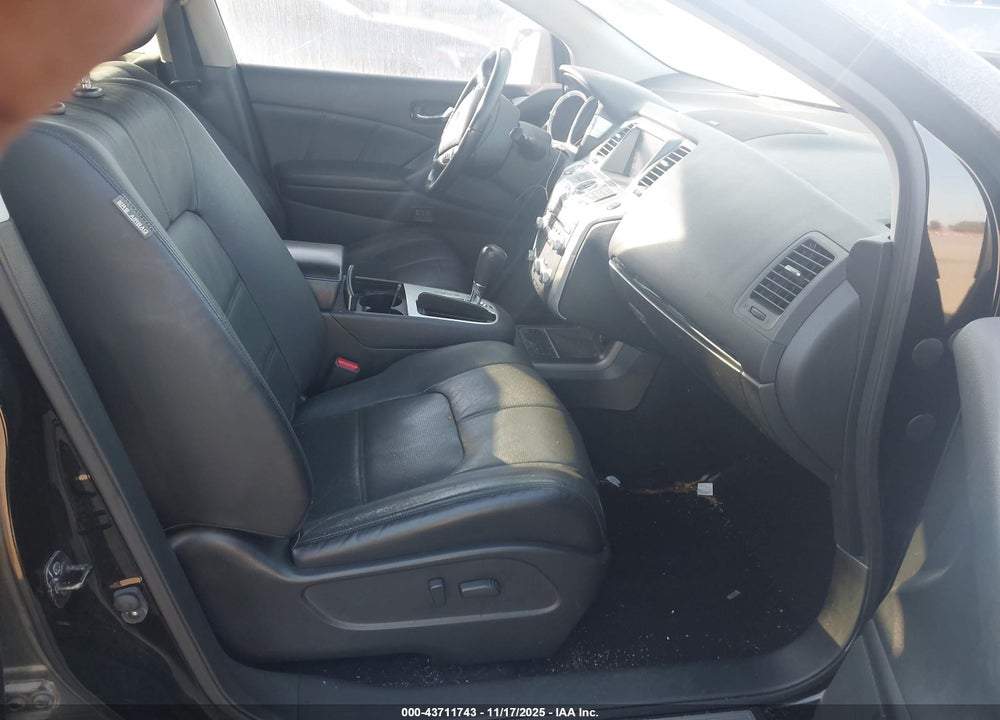 2012 NISSAN MURANO SL VIN: JN8AZ1MW2CW224973
