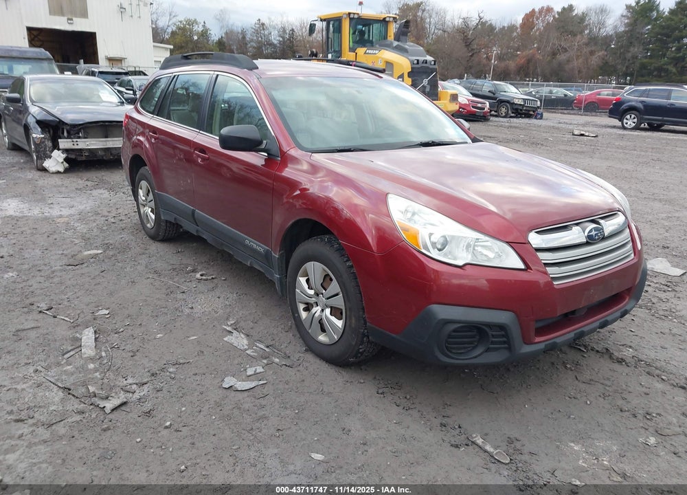2013 SUBARU OUTBACK 2.5I VIN: 4S4BRBAC4D3216694
