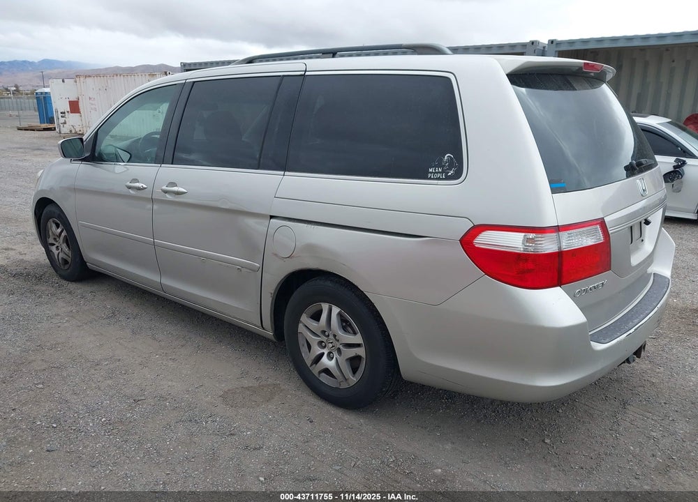 2006 HONDA ODYSSEY EX-L VIN: 5FNRL38756B431543
