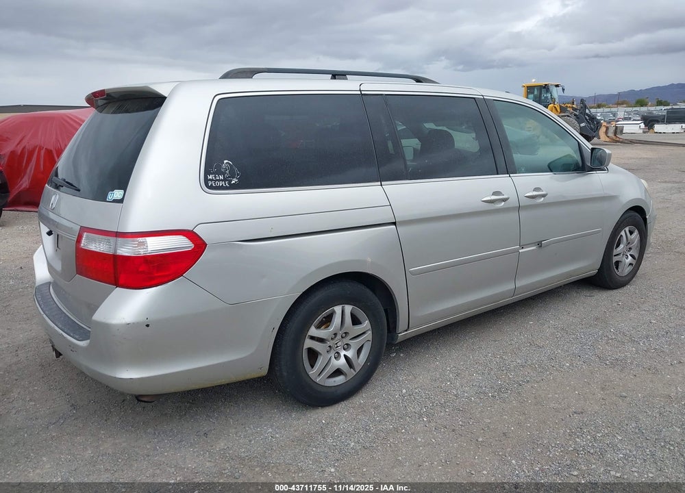 2006 HONDA ODYSSEY EX-L VIN: 5FNRL38756B431543