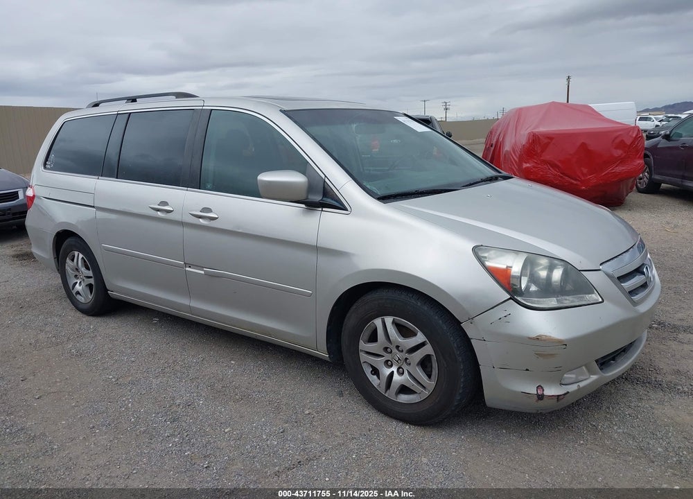 2006 HONDA ODYSSEY EX-L VIN: 5FNRL38756B431543