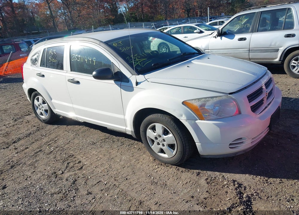 2008 DODGE CALIBER SE VIN: 1B3HB28B48D571852