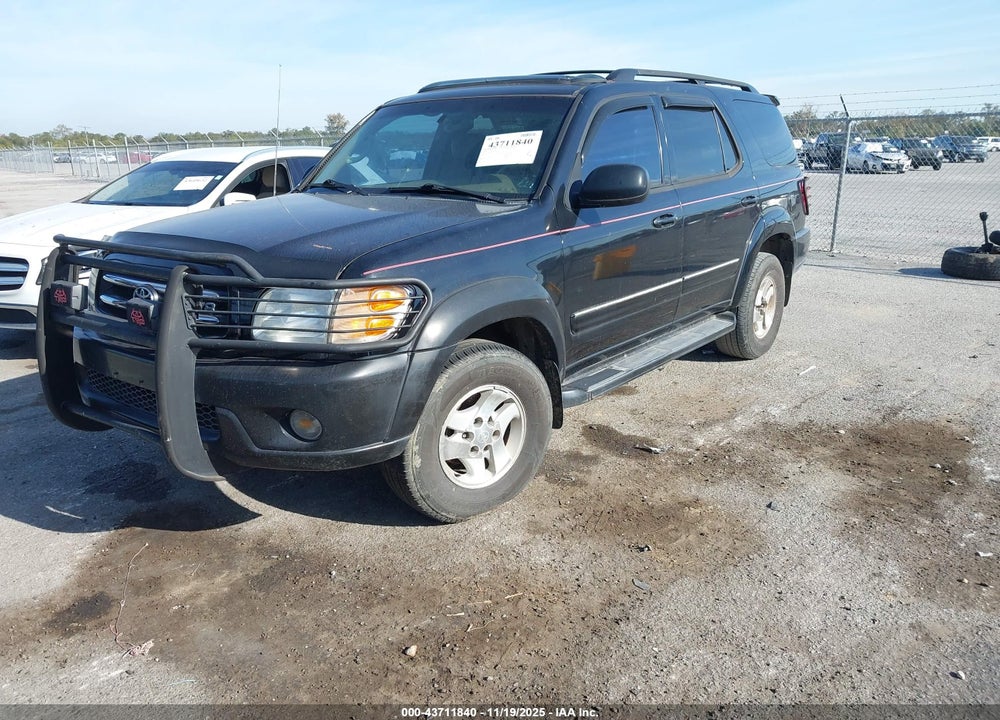 2002 TOYOTA SEQUOIA LIMITED V8 VIN: 5TDZT38A12S098971