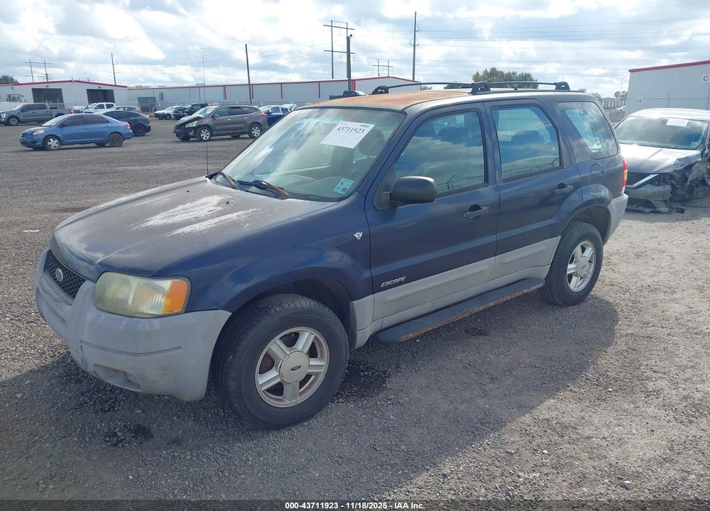 2002 FORD ESCAPE XLS VIN: 1FMYU01152KD00375