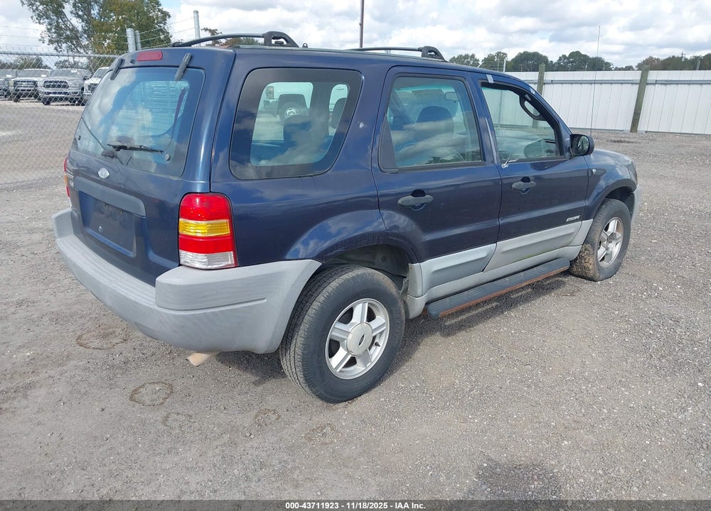 2002 FORD ESCAPE XLS VIN: 1FMYU01152KD00375