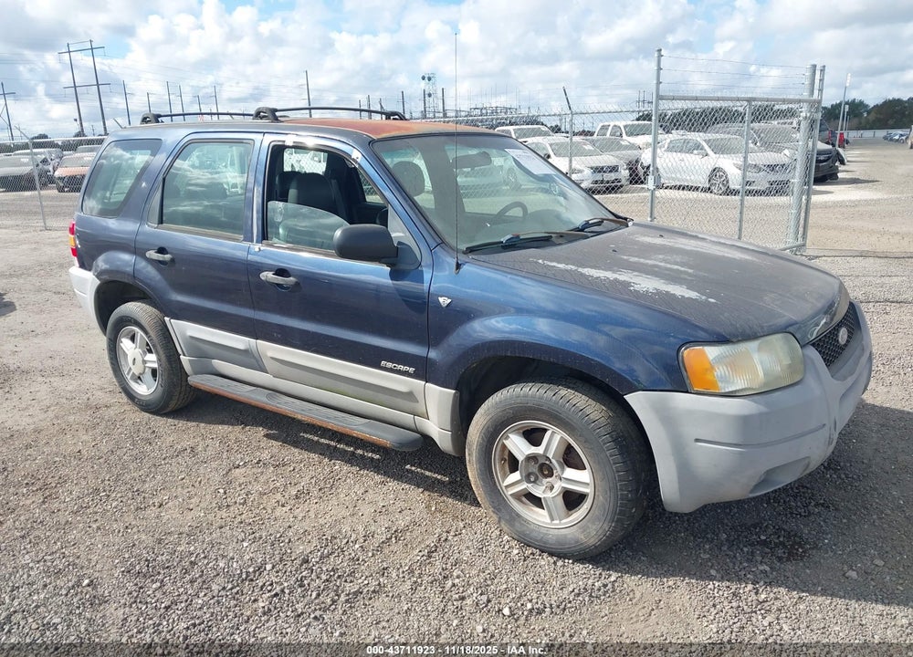 2002 FORD ESCAPE XLS VIN: 1FMYU01152KD00375