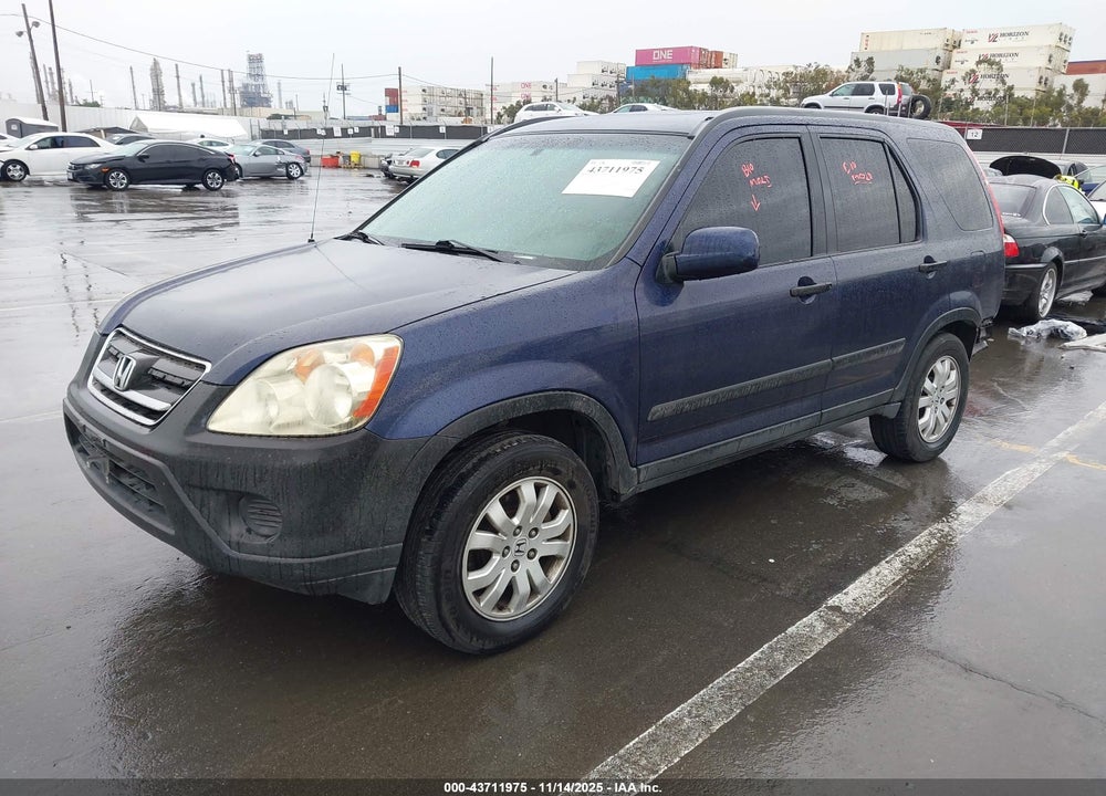 2006 HONDA CR-V EX VIN: SHSRD78806U442665