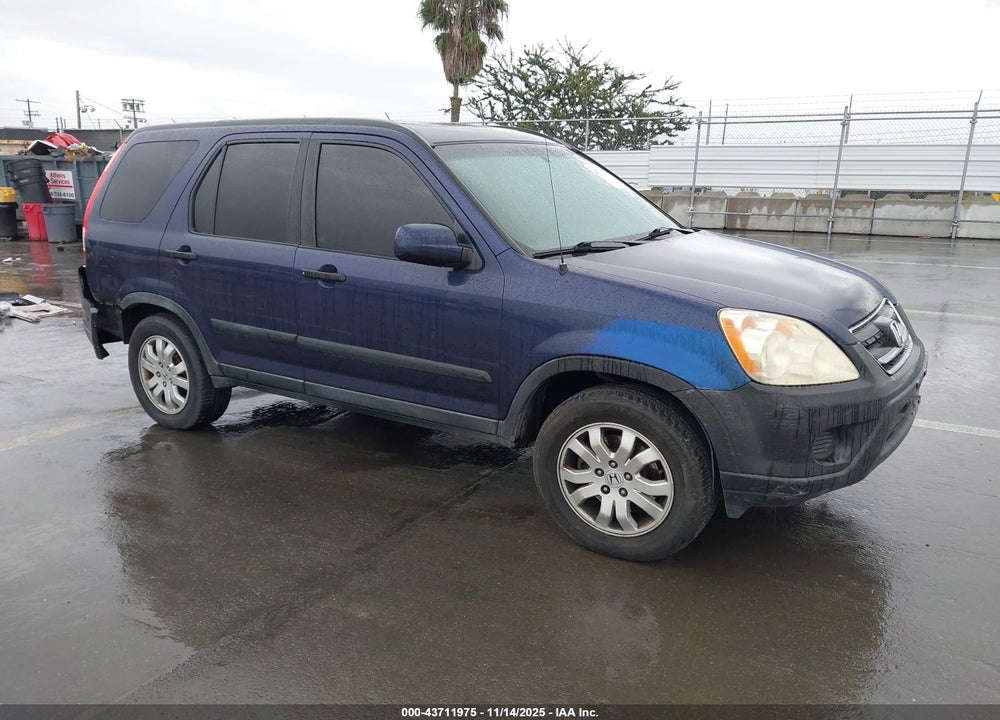 2006 HONDA CR-V EX VIN: SHSRD78806U442665
