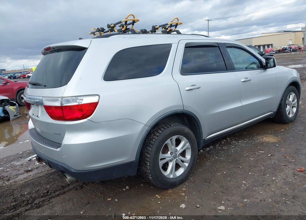 2011 DODGE DURANGO CREW VIN: 1D4RE4GG2BC599006