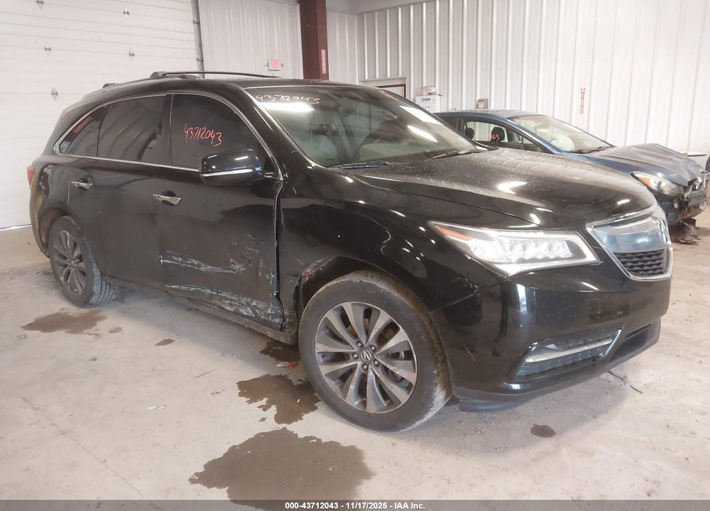 2014 ACURA MDX VIN: 5FRYD4H60EB012373