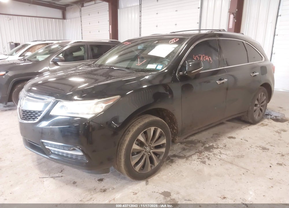 2014 ACURA MDX VIN: 5FRYD4H60EB012373