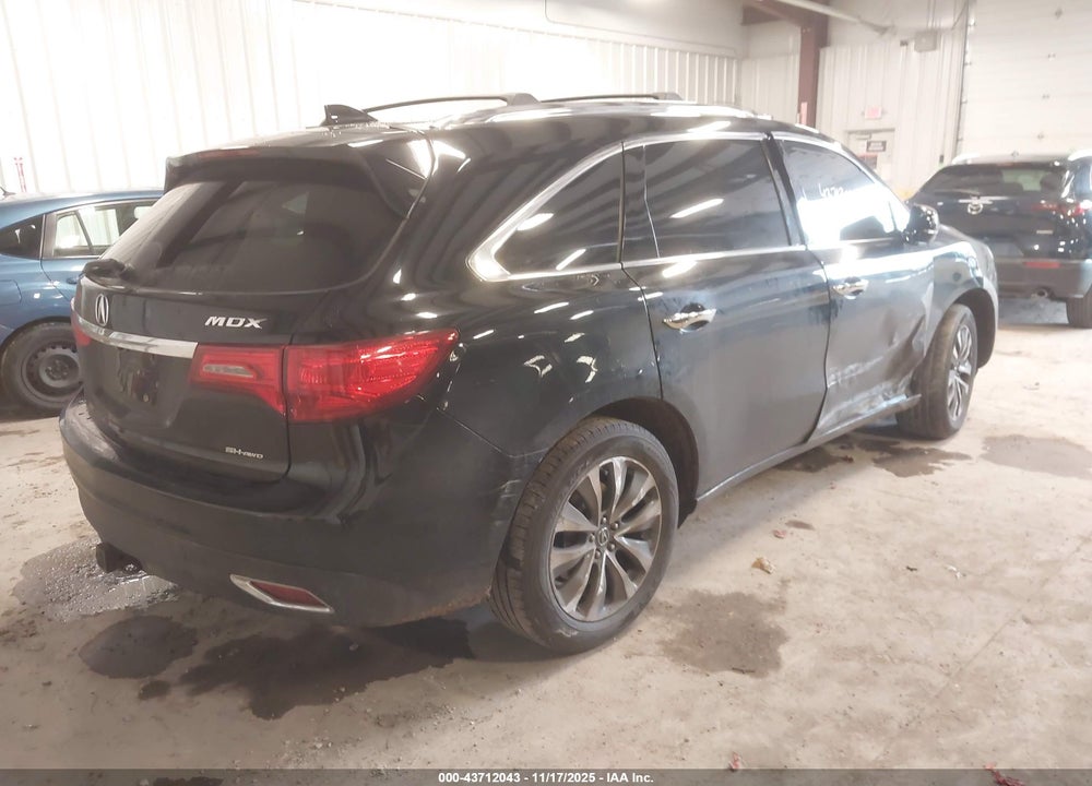 2014 ACURA MDX VIN: 5FRYD4H60EB012373