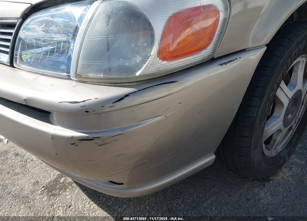 2002 OLDSMOBILE SILHOUETTE GLS VIN: 1GHDV03E42D186545