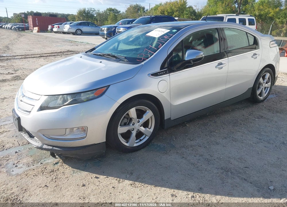 2012 CHEVROLET VOLT VIN: 1G1RC6E47CU119697