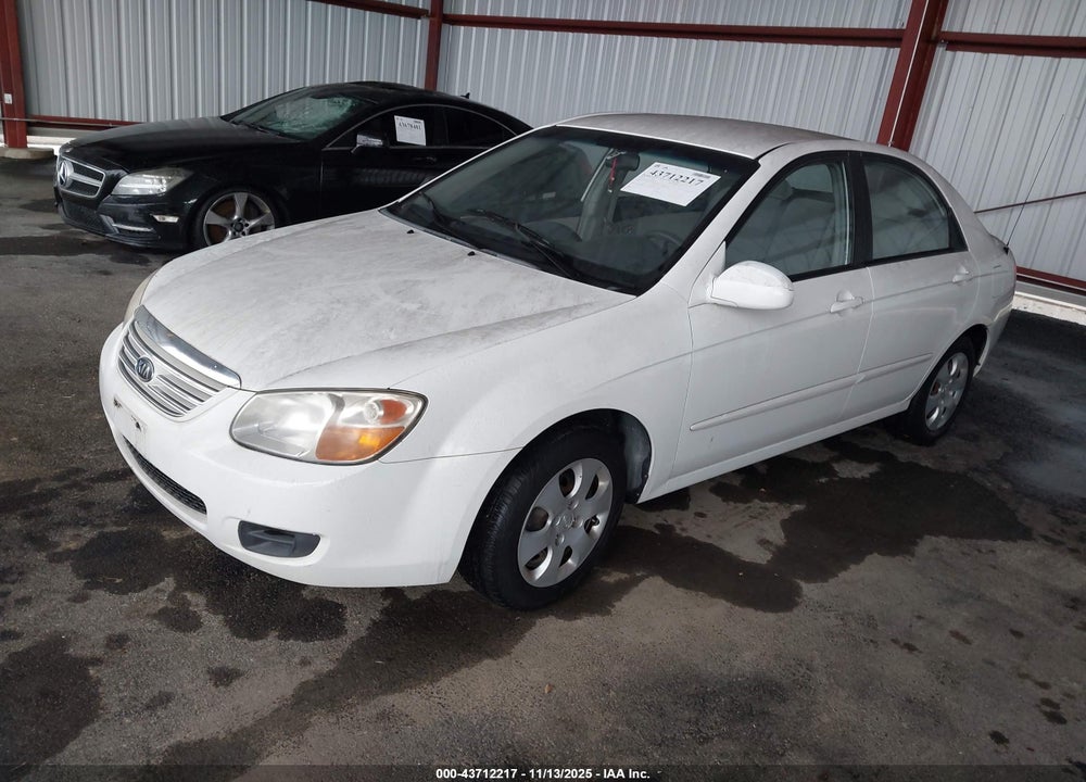 2007 KIA SPECTRA EX VIN: KNAFE122075465548