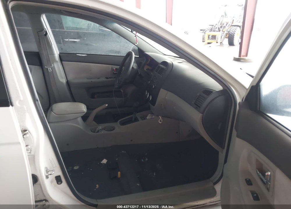 2007 KIA SPECTRA EX VIN: KNAFE122075465548