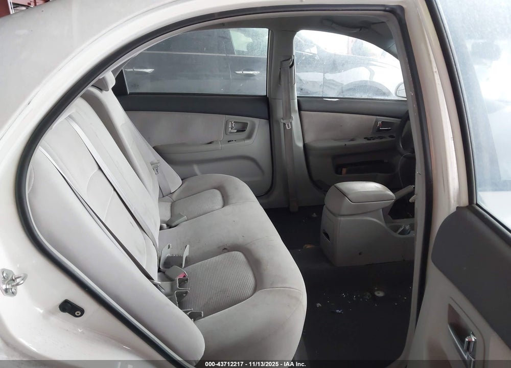 2007 KIA SPECTRA EX VIN: KNAFE122075465548